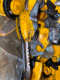 10" Inch Deformation Oversized (Battle Damaged) BMB LS-07 BumbleBee Wasp Masterpiece Movie 'MPM-7' Figure Black Mamba (BMB)