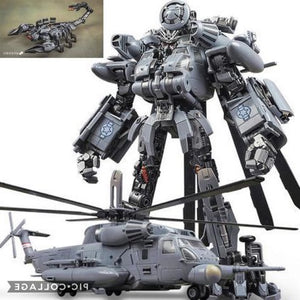 12" Inch Robot Force WJ M05 Blackout Hide Shadow Ver A "Helicopter" Oversized Studio Series 'SS-08' Figure Wei Jiang (WJ)