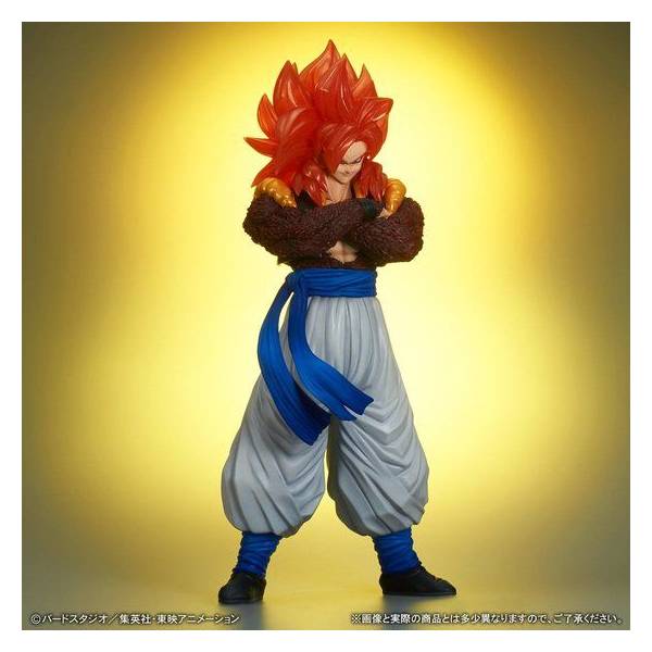 Dragon Ball GT Gogeta Super Saiyan 4 Red Cosplay Wig