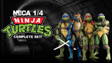 18" Inch Tall HUGE TMNT 4-Pack Donatello / Raphael / Michelangelo / Leonardo 1/4 Scale NECA Figure Figure NECA