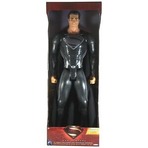 Superman-dc Comics Man Of Steel 31 Figure - Black Suit 