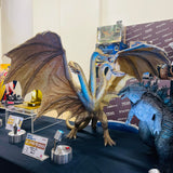 18" Inch Tall HUGE King Ghidorah 2019 Ric LED Light Up X-PLUS TOHO DAI-KAIJU SERIES Destroy All Monsters LIMITED EDITION