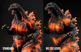 12" Inch Tall HUGE Burning Godzilla Ric LE 1995 TOHO Sakai Hong Kong Landing Figure LIMITED EDITION Figure X-Plus 30cm Scale