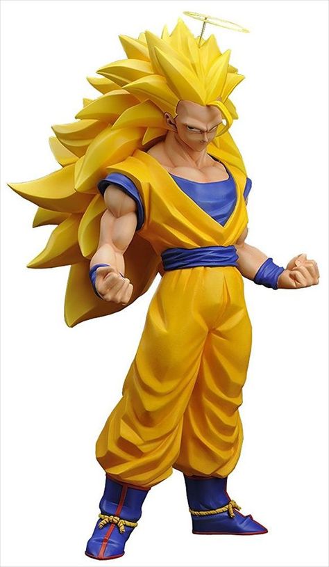 18” Inch Tall HUGE Gigantic Series Goku Super Saiyan 3 Painted X-Plus – My  Collectible Collections