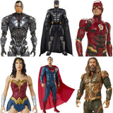 20" Inch Tall 6-Pack Big-Figs Batman / Superman / Aquaman / W. Woman / Cyborg / Flash Figures