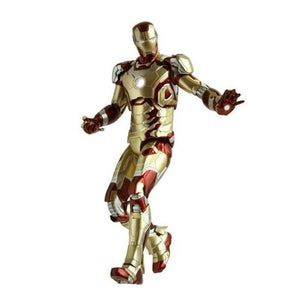 18" Inch Tall HUGE Iron Man Mark 42 (LIGHT UP) LED 1/4 Scale NECA Figure Discontinued (Ironman 3) Figure NECA