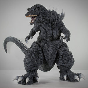 16" Inch Tall HUGE 2001 Godzilla White Dorsal Fin GMK TOHO Vinyl Figure X-Plus Gigantic Series