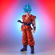 19” Inch Tall HUGE (LIGHT UP) LED SSGSS Goku Blue X10 Kaio-ken LE Kaioken 1/4 Scale LIMITED EDITION Figure X-Plus Gigantic Series