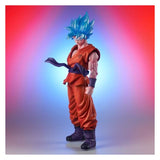 19” Inch Tall HUGE (LIGHT UP) LED SSGSS Goku Blue X10 Kaio-ken LE Kaioken 1/4 Scale LIMITED EDITION Figure X-Plus Gigantic Series