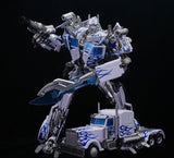 10" Inch Deformation LT-02W Optimus LE (WHITE) "Big Rig" Oversized Masterpiece Movie 'MPM-4' Robot