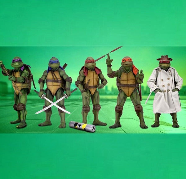 Tortues Ninja (Mirage Comics) figurines Pack de 4 Leonardo, Raphael,  Michelangelo, & Donatello 18 cm