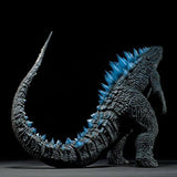 12" Inch Tall 2014 Godzilla Blue Dorsal Fin Roaring Edition X-PLUS TOHO 30cm Vinyl Figure